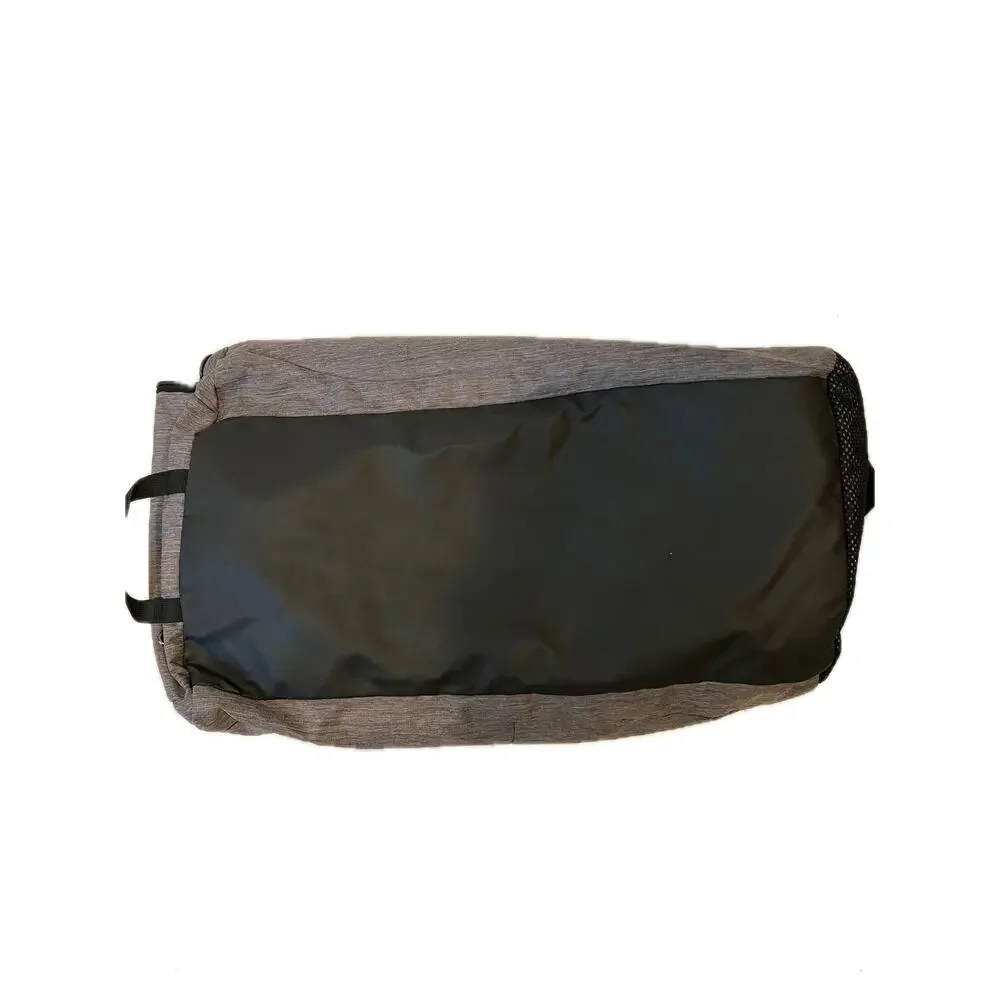 Canway Gray Duffel Gym Bag 20x10x10